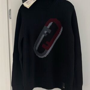 FENDI / Sweater / 48 / BLK / 12CPF-22-535